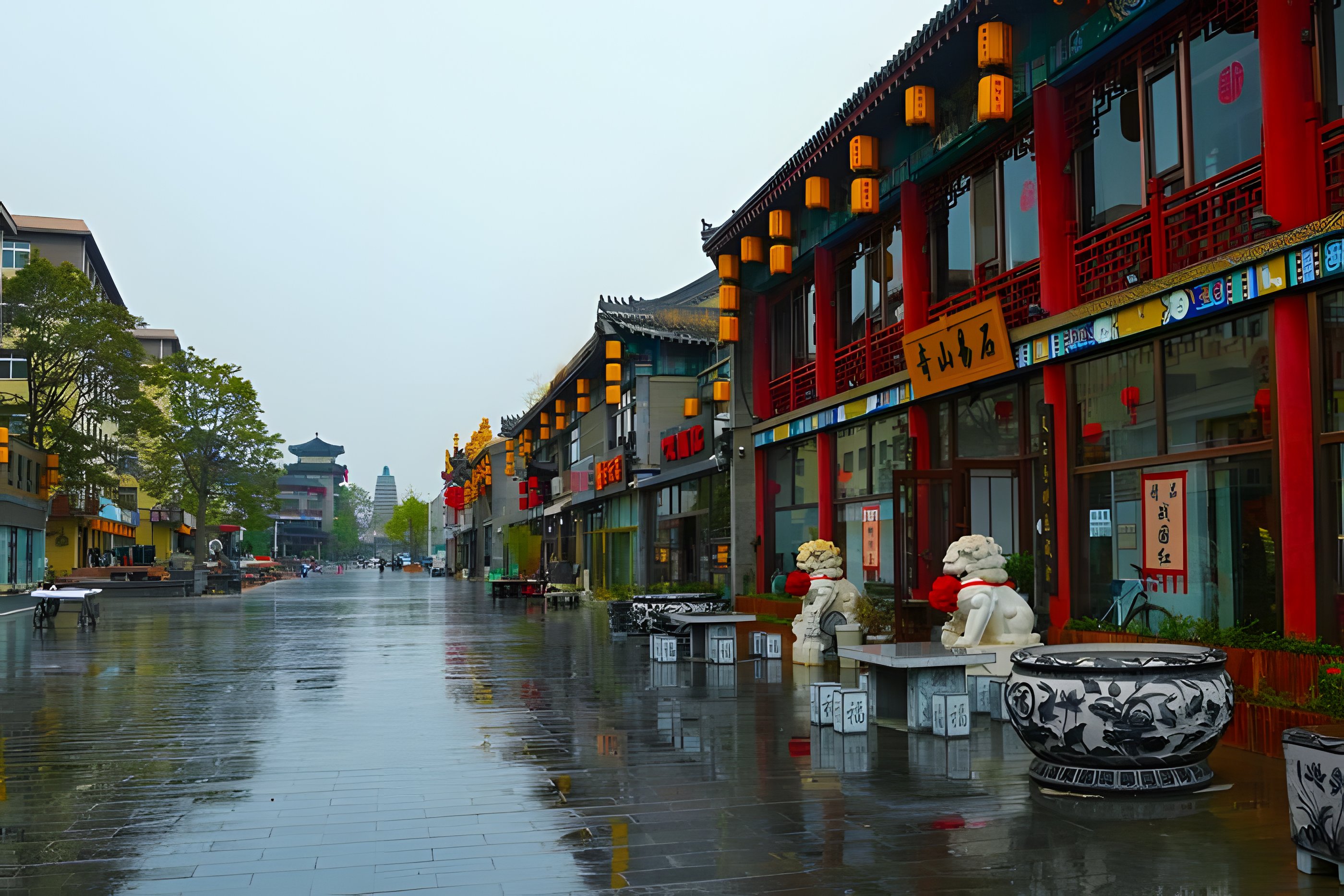 慕容街街景